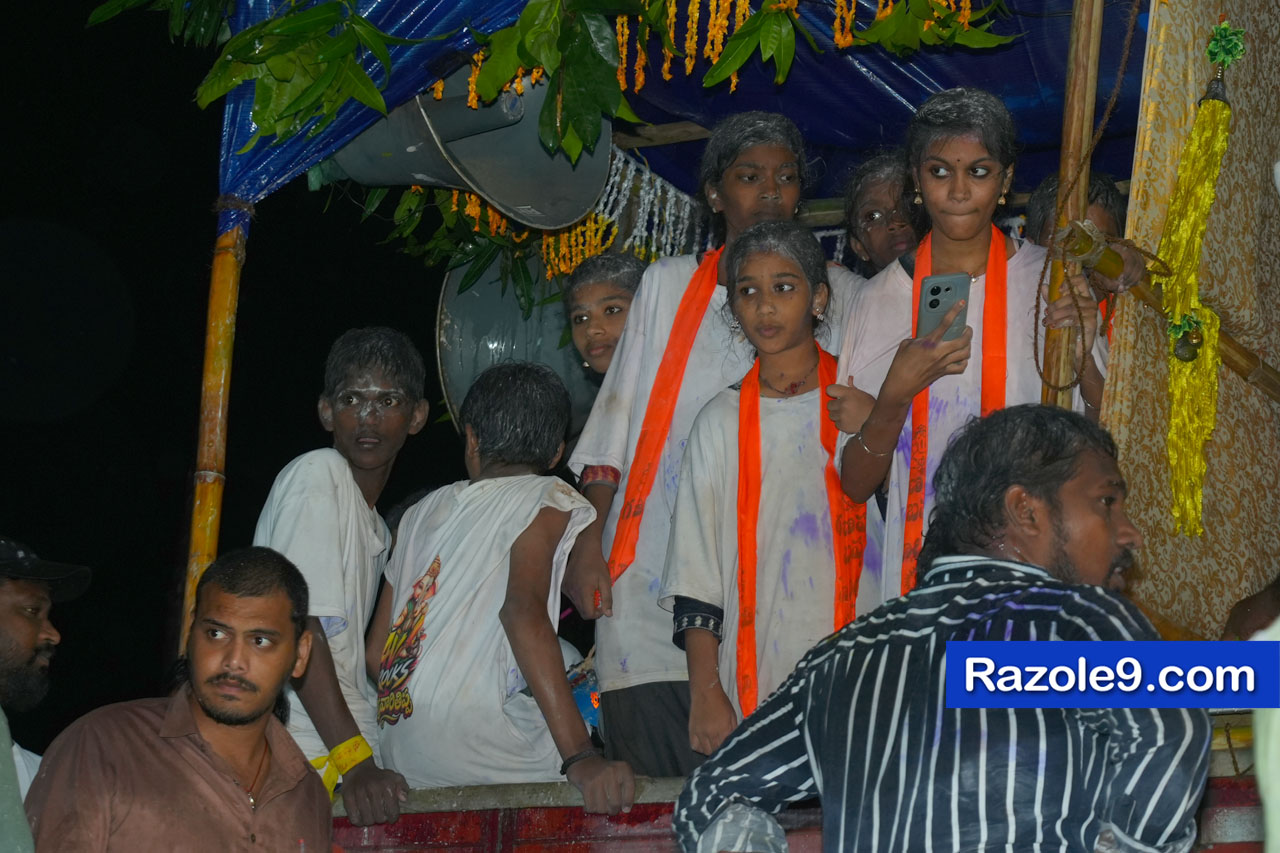 Razole Taluka Ganesh Nimajjanam